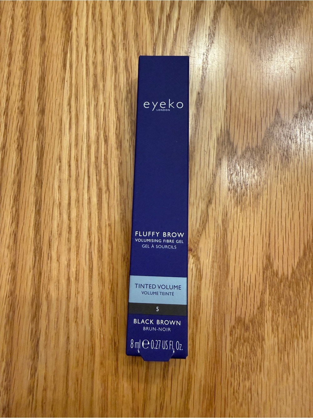 New Eyeko Fluffy Brow Volumizing Fibre Gel Black Brown 5 Full Size